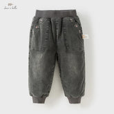 Girls Cotton Padded Pants – Warm Winter Bottoms